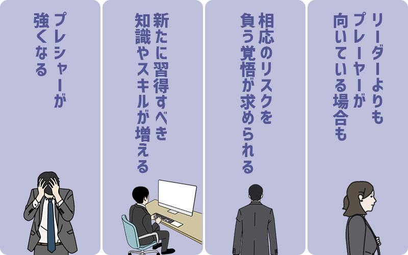 キャリアアップ転職のデメリット