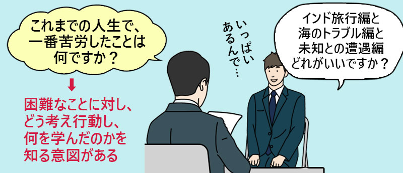 これまでの人生で一番苦労したことは何ですか?
