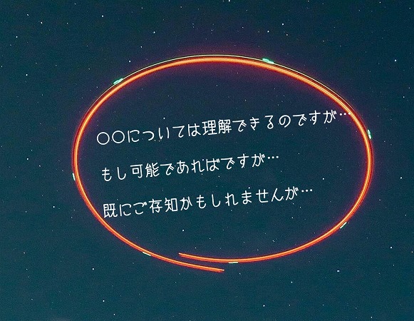 〇〇については理解できるのですが…もし可能であればですが…既にご存知かもしれませんが…