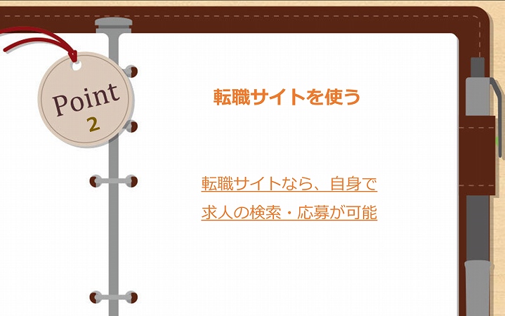 POINT2 転職サイトを使う