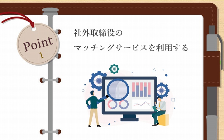 POINT1 社外取締役のマッチングサービスを利用する