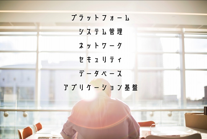 ■プラットフォーム ■システム管理 ■ネットワーク ■セキュリティ ■データベース ■アプリケーション基盤