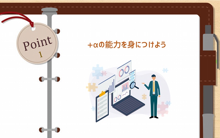 POINT1 +αの能力を身につけよう