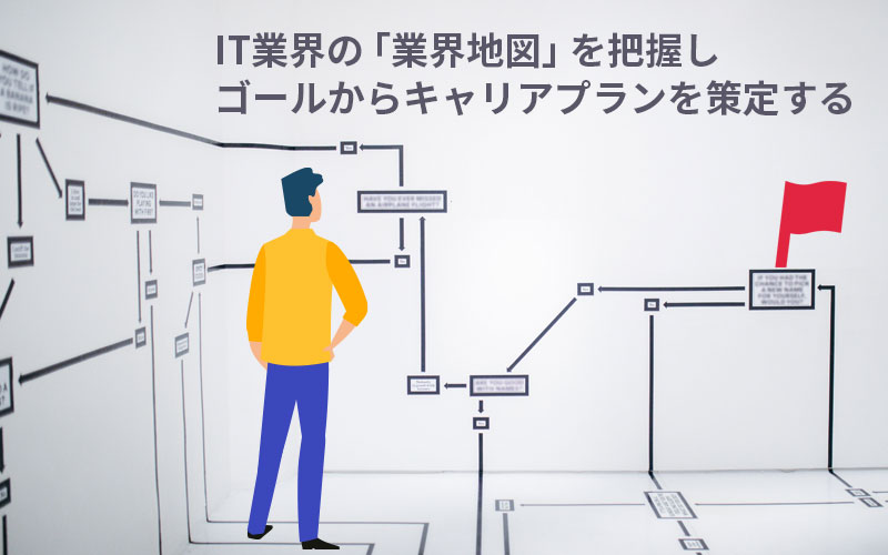 IT業界の「業界地図」を把握しゴールからキャリアプランを策定する