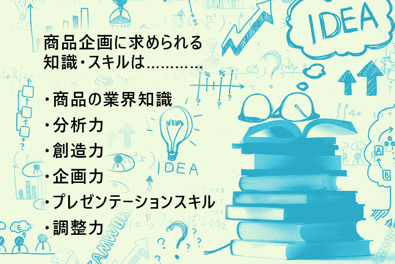 ”商品企画に求められる知識・スキルは”