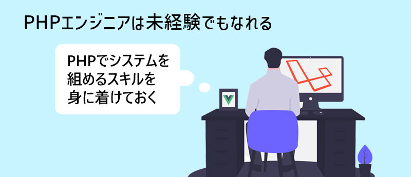 PHPエンジニアは未経験でもなれる