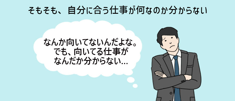 今の仕事 自分に合っていると思う 合ってない という人が全体の63 みんなの意見