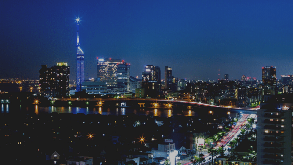福岡県の夜景