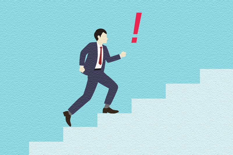 転職活動をする男性イメージ