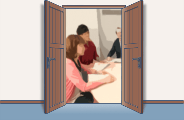 転職後の新しい職場:英会話スクール