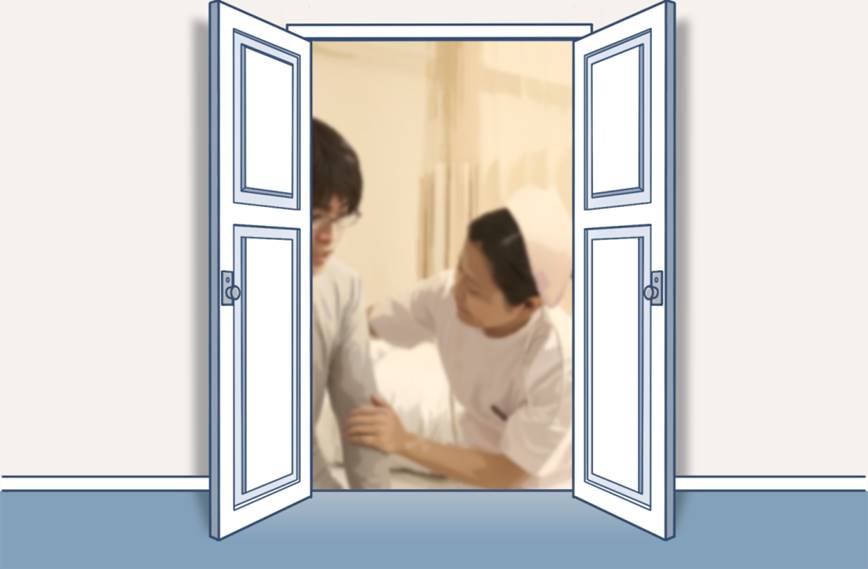 総合病院での看護師の仕事は、想像をはるかに超えて大変だったこと。