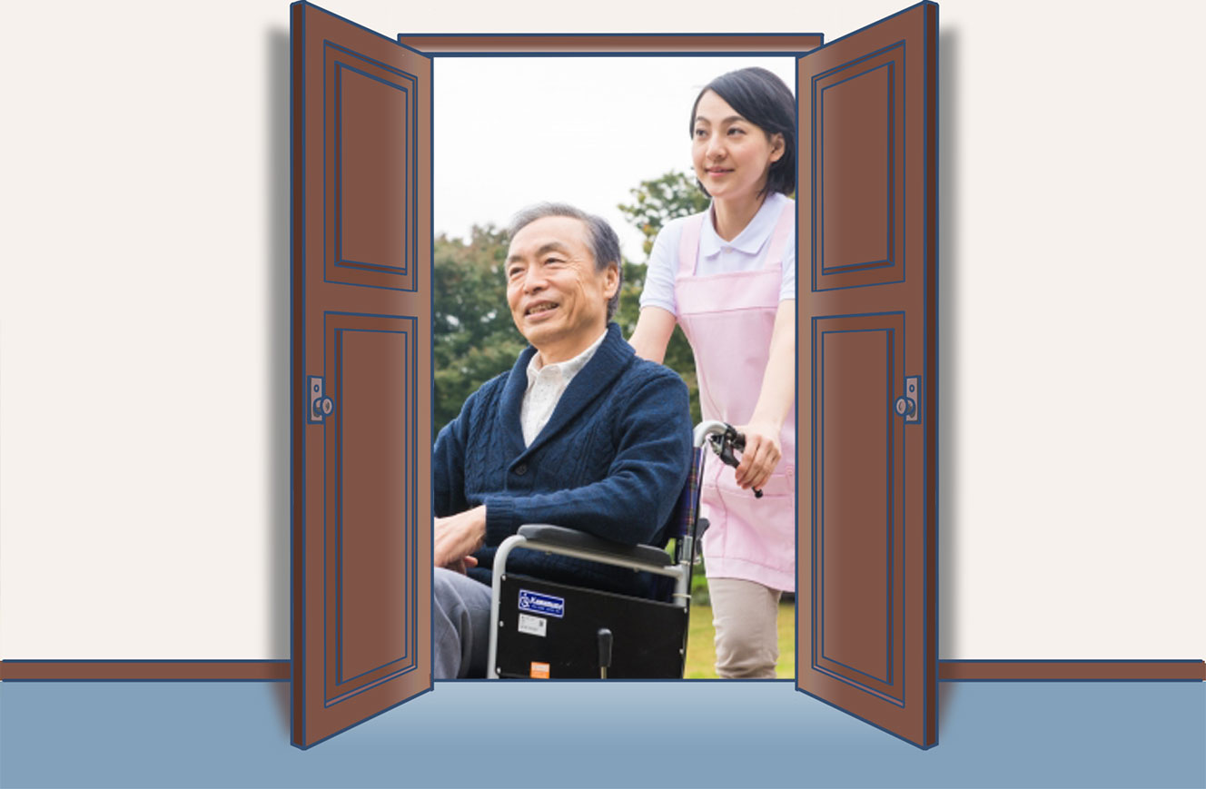 大学卒業後、社会福祉法人に就職して。