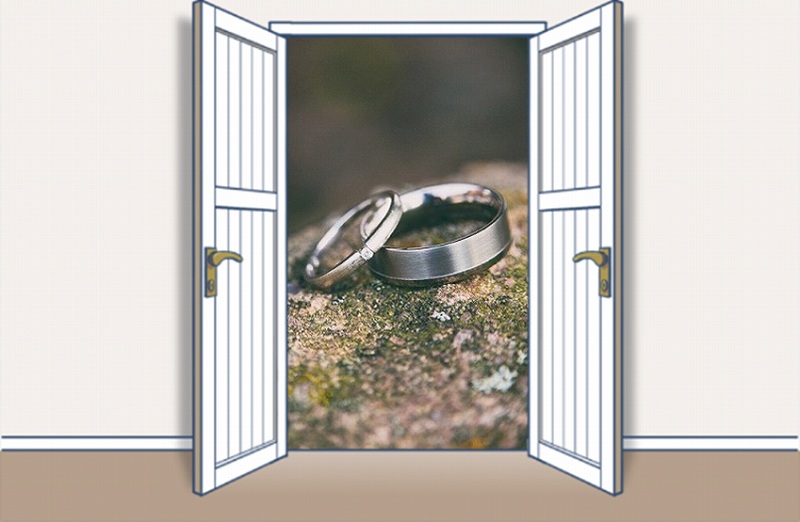 イメージ図:結婚を機に、「もっと条件の良い会社へ」と転職を決意。