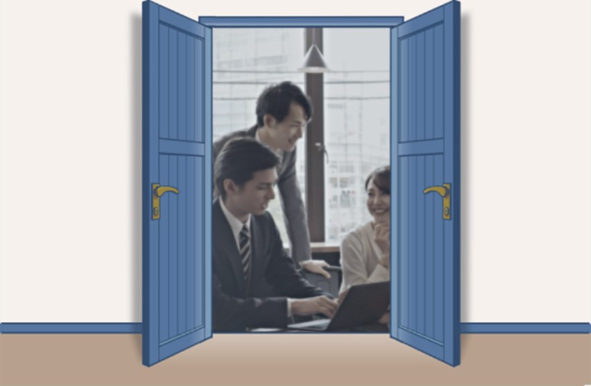 イメージ図:人材紹介会社でのミーティングシーン