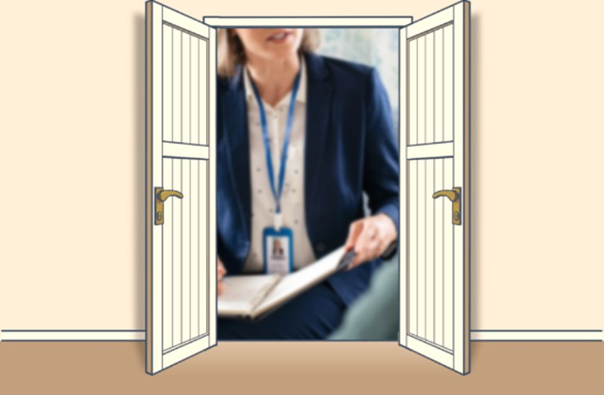 イメージ図:生活相談員の仕事