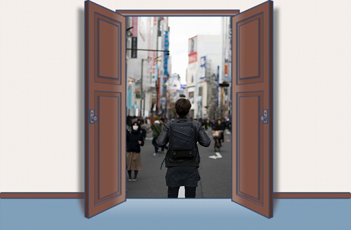 退職準備をする男性イメージ