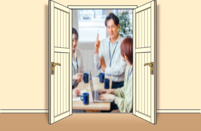 イメージ図:笑顔のある職場