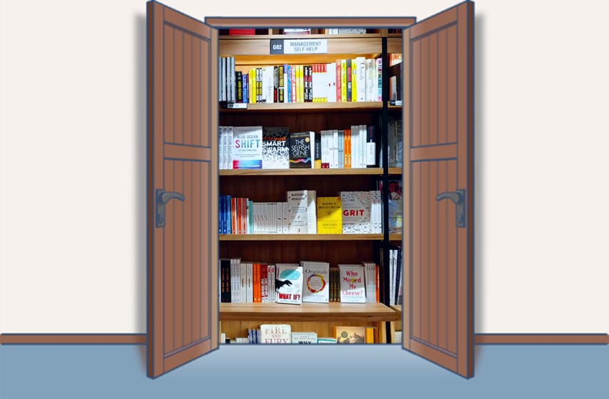 イメージ図:書店の職場