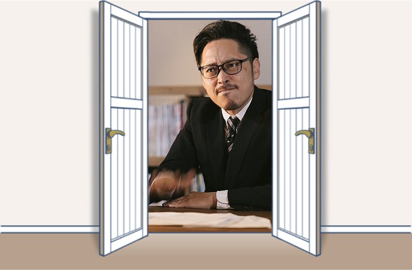 イメージ図:社内は、上司の怒鳴り声がひびく環境でした。