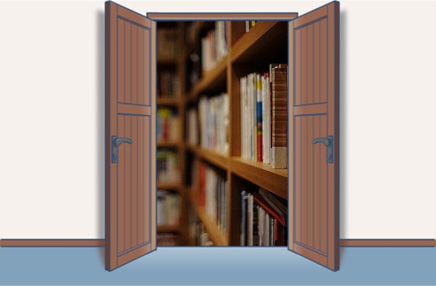 イメージ図:六本木の書店でアルバイト