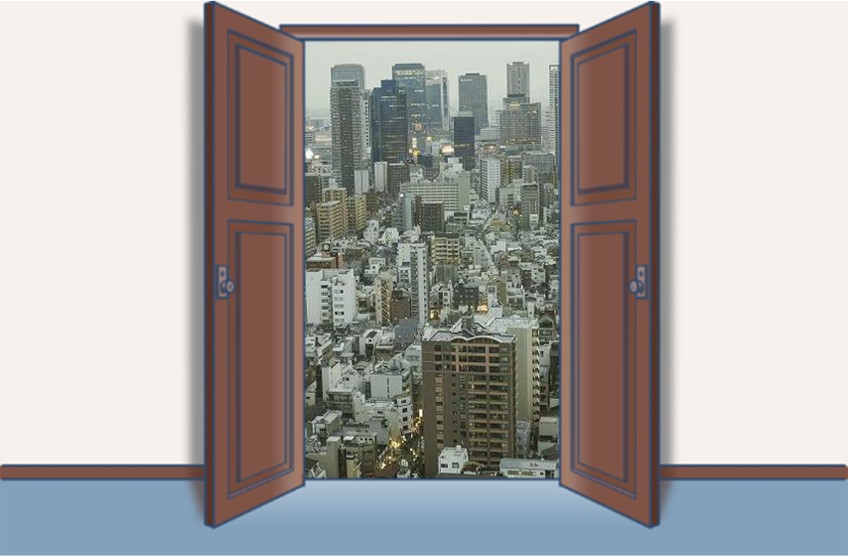 東京の上空イメージ