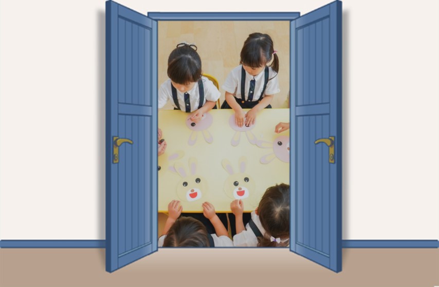 イメージ図:保育園の様子
