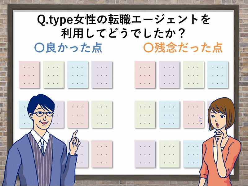 Q.type女性の転職エージェントを利用してどうでしたか?