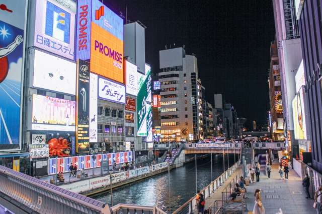 大阪府 道頓堀